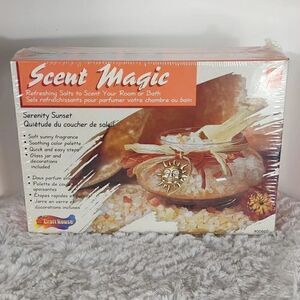 NIB Craft House Scent Magic Serenity Sunset Bath Salt Kit